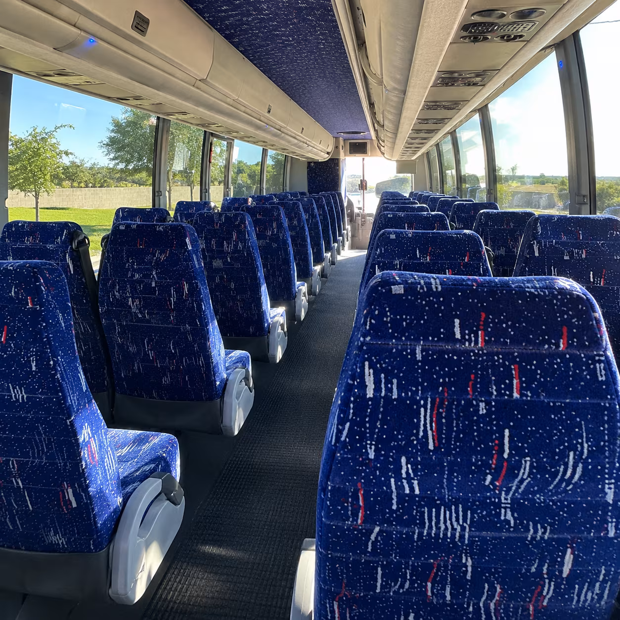 charter bus rentals across plano and texas