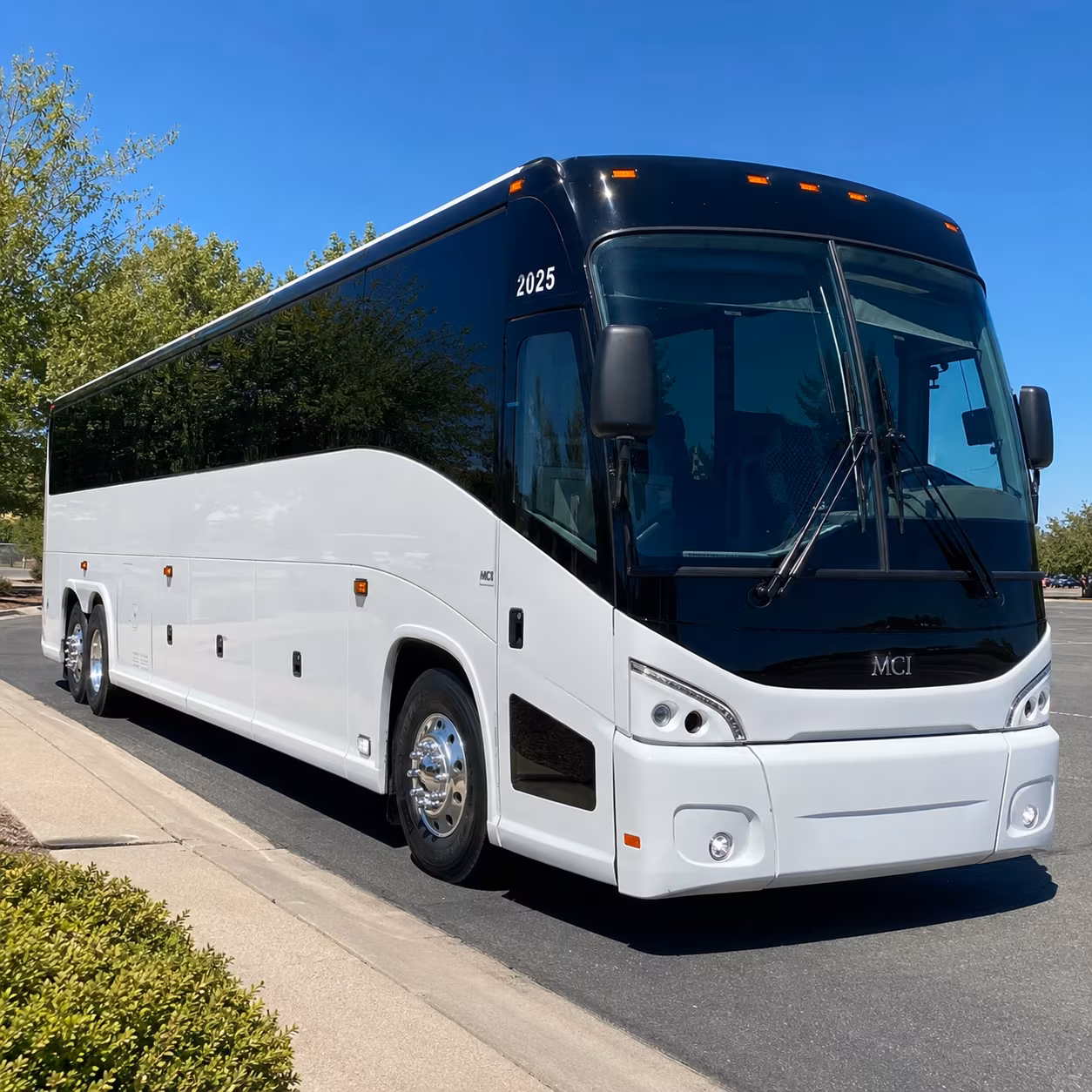 charter bus rentals for corporate recruiting and campus visits