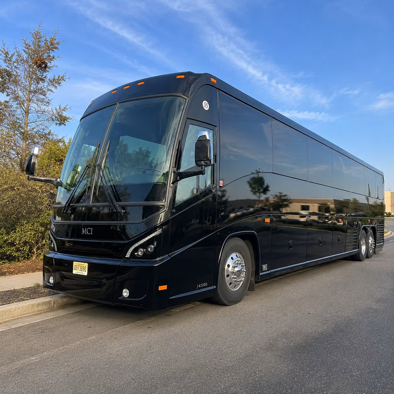 corporate conference and convention buses in plano