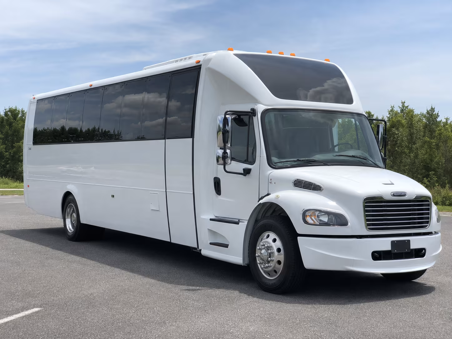 party buses for plano wedding parties and bridal groups