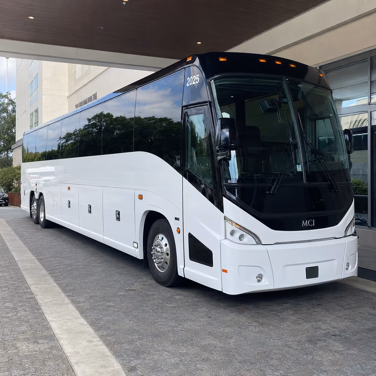 plano 54 passenger charter bus
