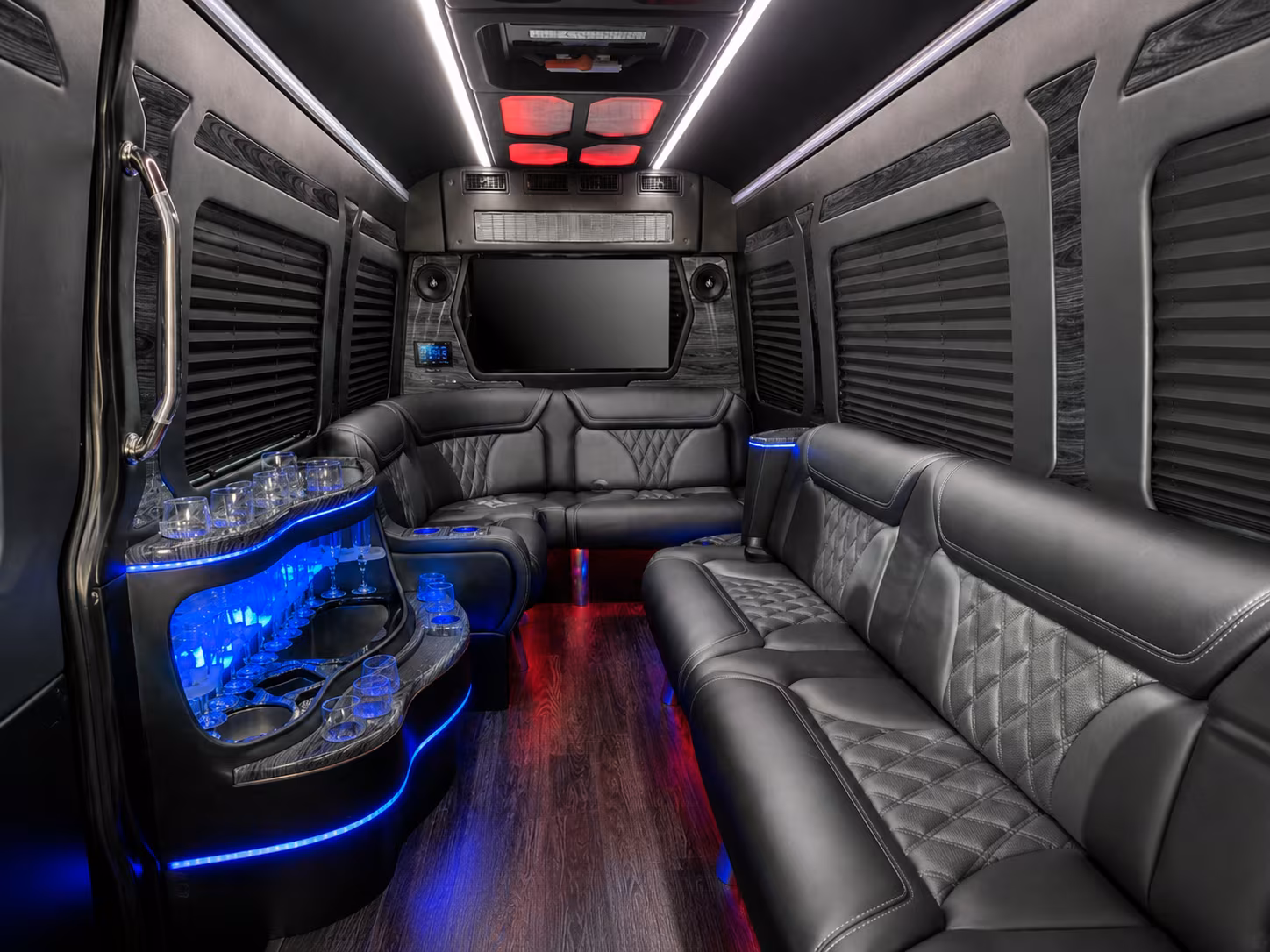 plano bachelor bachelorette transportation onboard seating