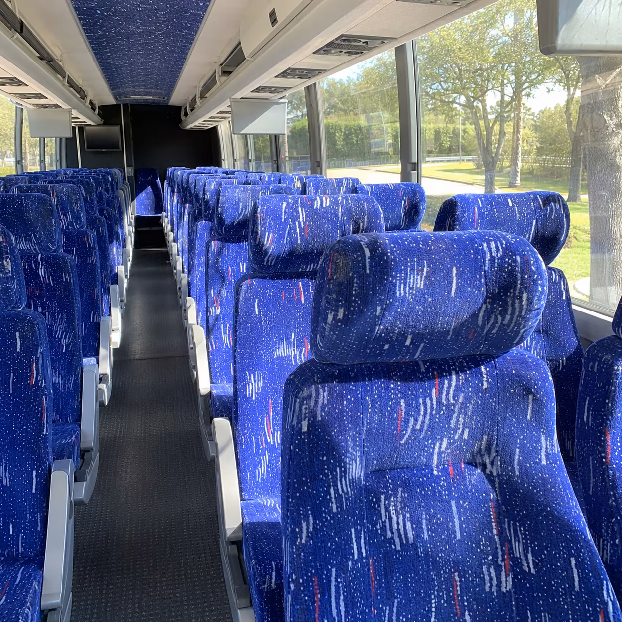 plano convention charter bus rental