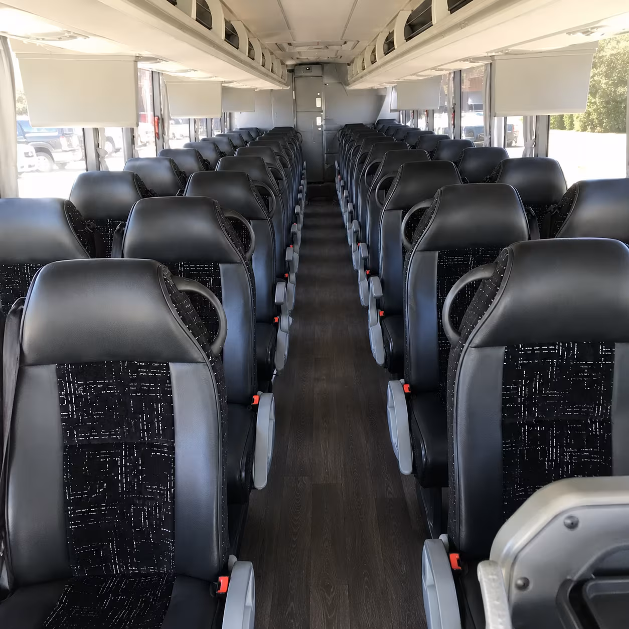 plano convention transportation onboard seating