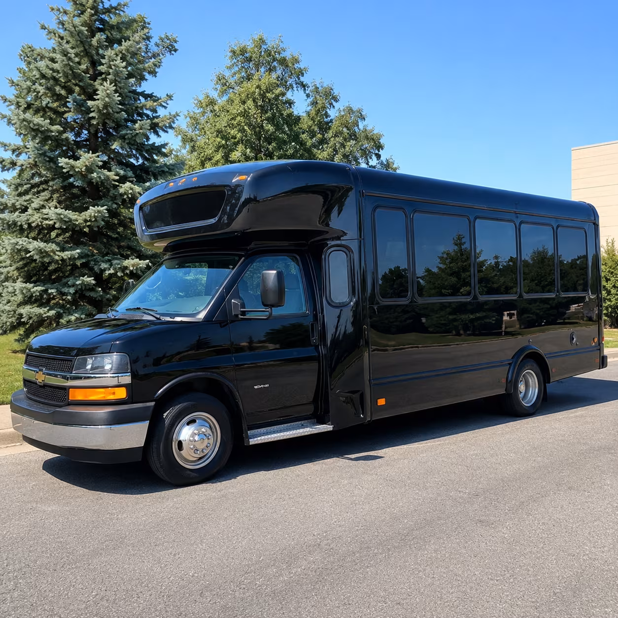 plano grandscape colony party bus rental