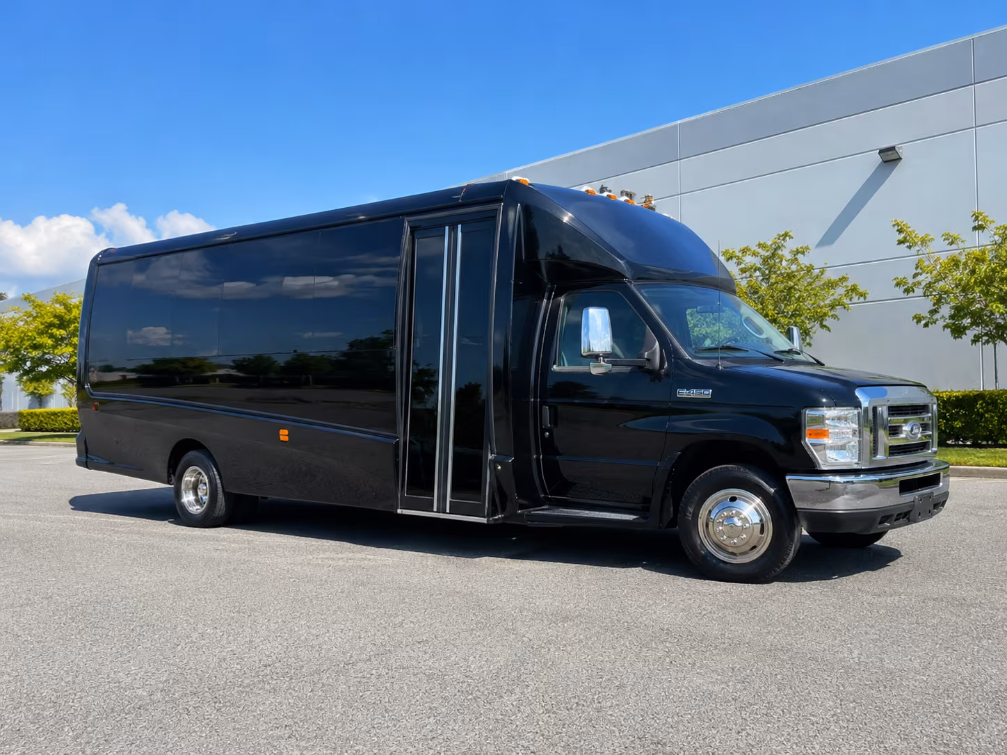 plano holiday party bus rental