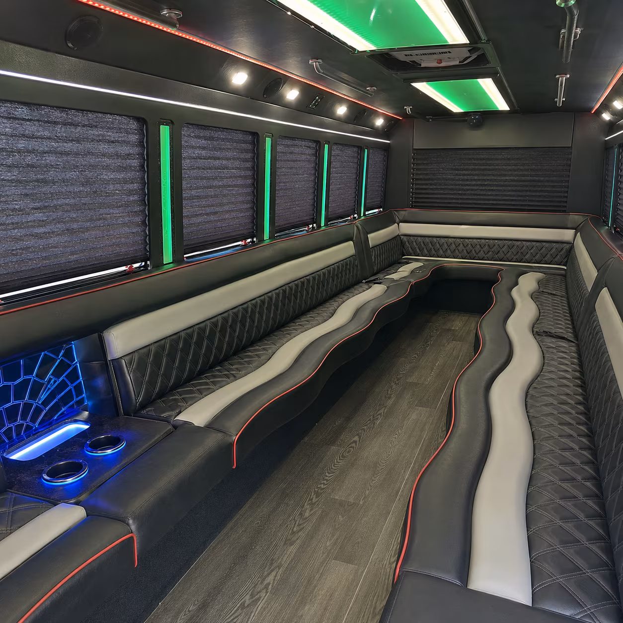 plano prom party bus rental