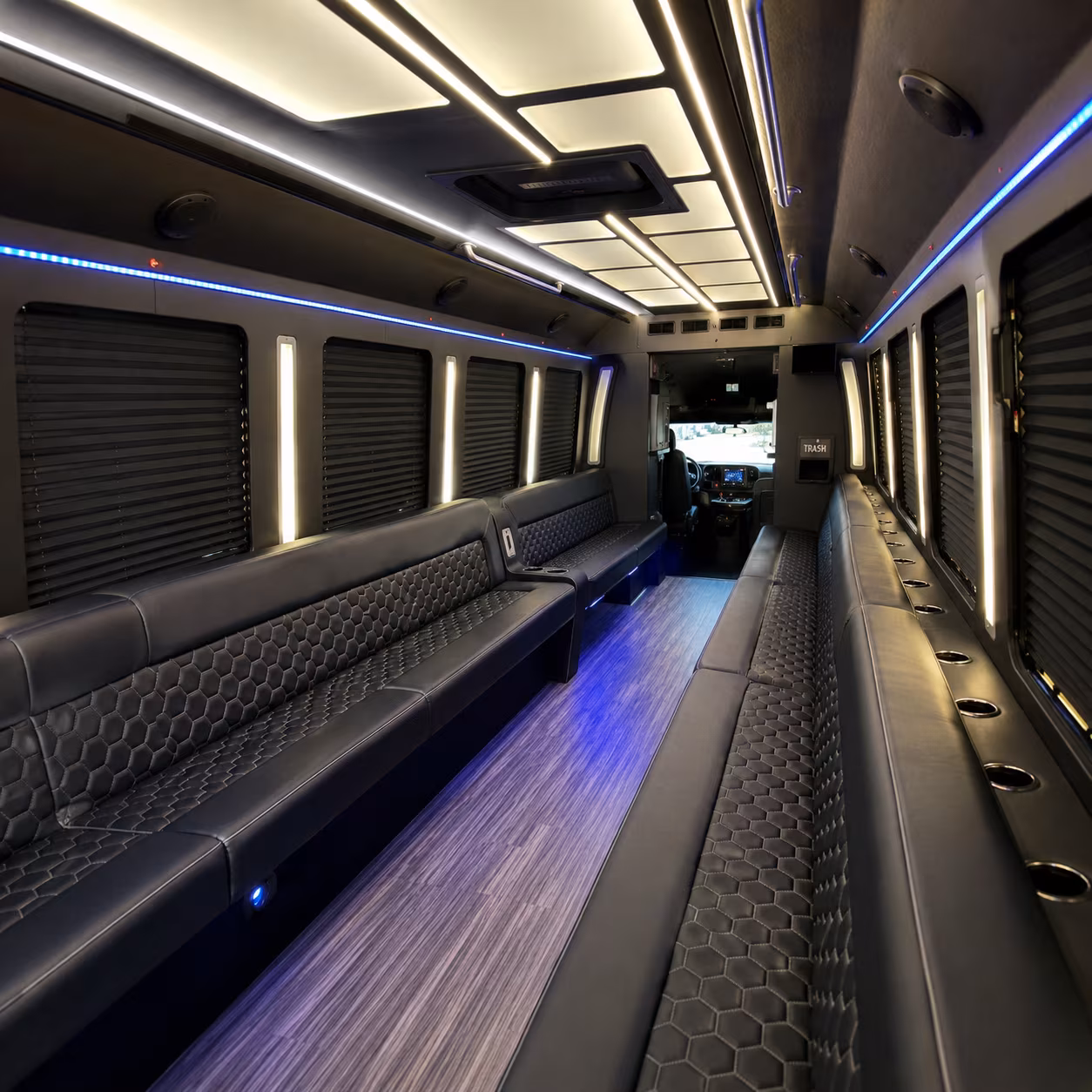 plano quinceanera sweet 16 party bus rental