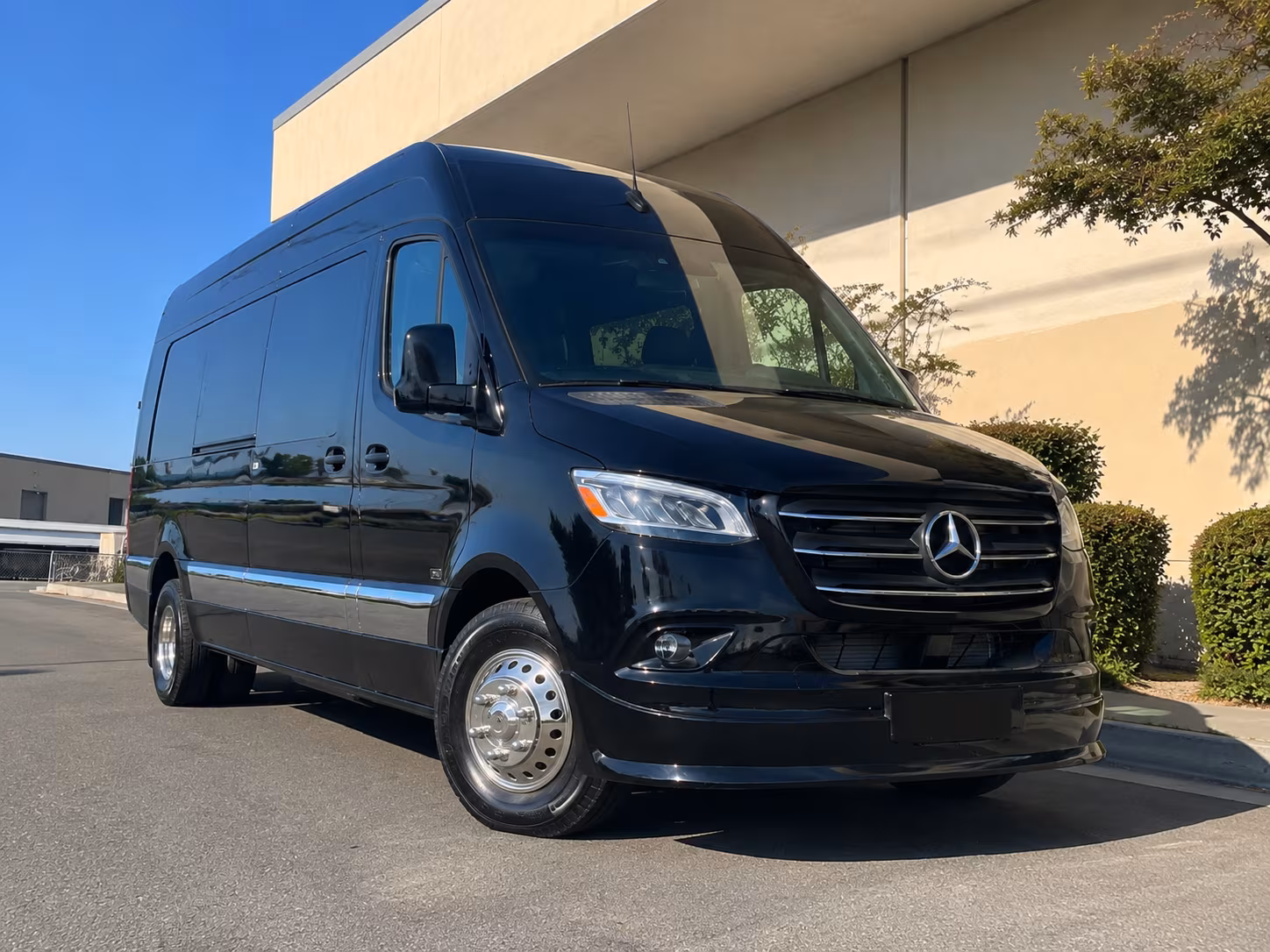 plano sprinter van with driver
