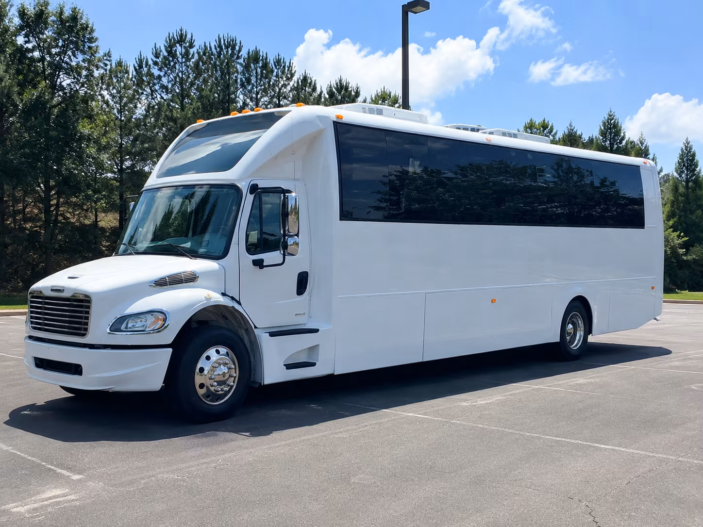 senior and accessible church transportation buses in plano